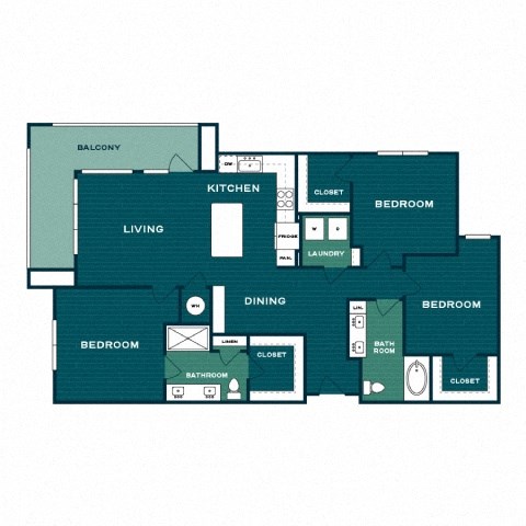 eco villas at the cove floor plan 525 sqft of living space